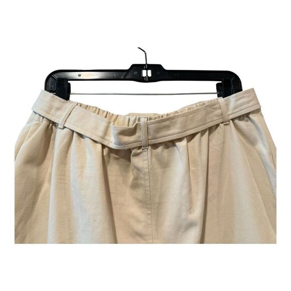 Boheme Cream Belted Skirt Size XL NWT - Picture 6 of 14